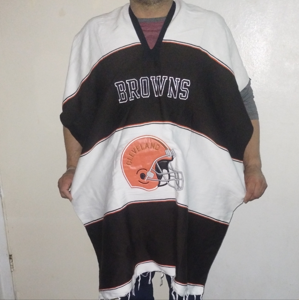 Vintage Cleveland browns Pancho